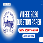 VITEEE 2026 Question Paper April 30 Shift 2 with Solution Pdf